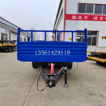 10吨自卸箱板挂车