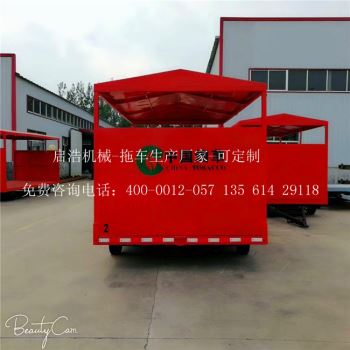 5.5吨雨棚拖车